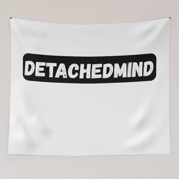 Item preview, Detachedmind Dark Typography Design designed and sold by variant designer.