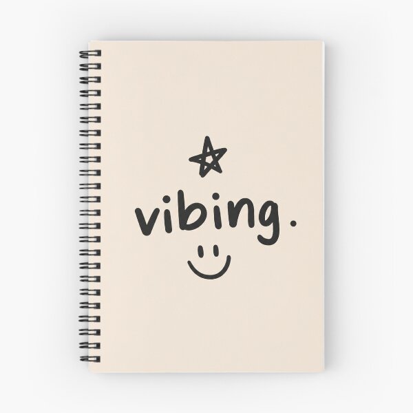 Item preview, Vibing Smiley Aesthetic – Minimalist Cute Typography Design with Star designed and sold by NBT-NOVA.
