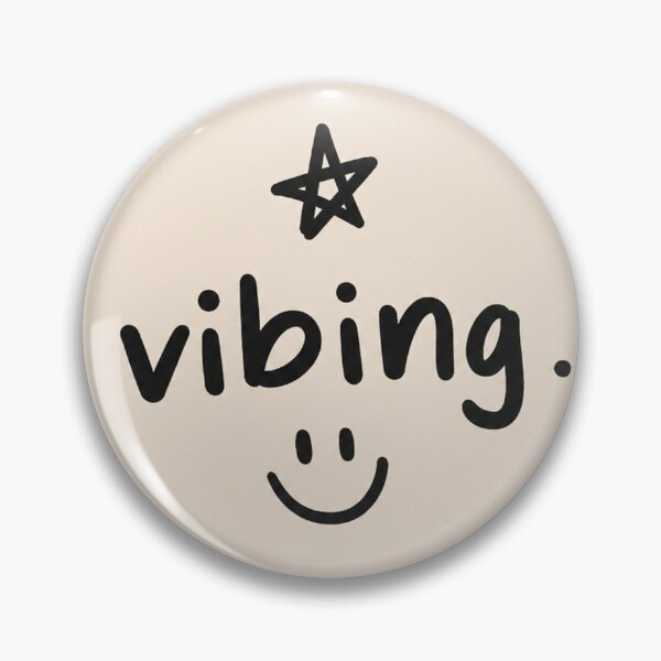 Item preview, Vibing Smiley Aesthetic – Minimalist Cute Typography Design with Star designed and sold by NBT-NOVA.