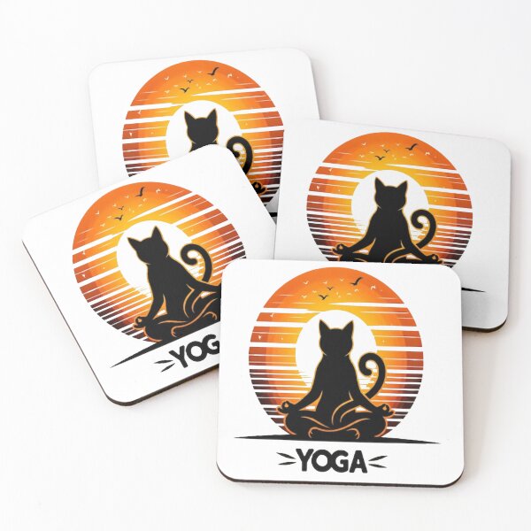 Item preview, Yoga Cat designed and sold by GG-Graphics.