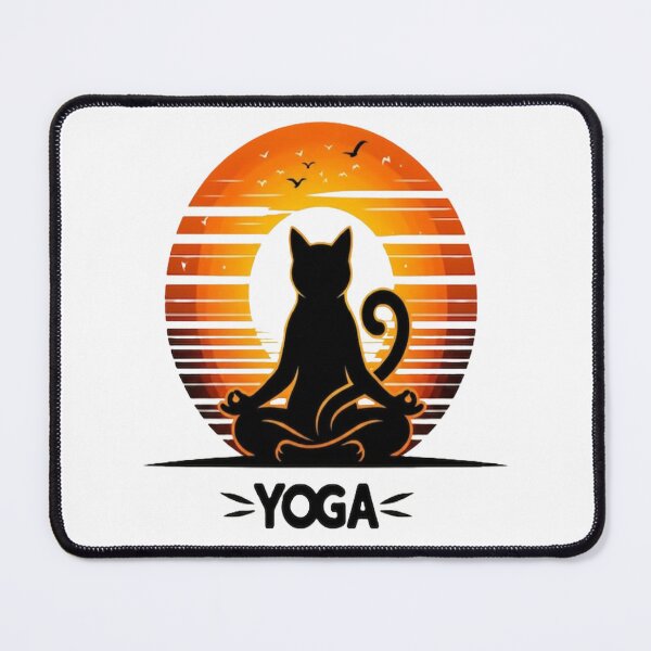 Item preview, Yoga Cat designed and sold by GG-Graphics.