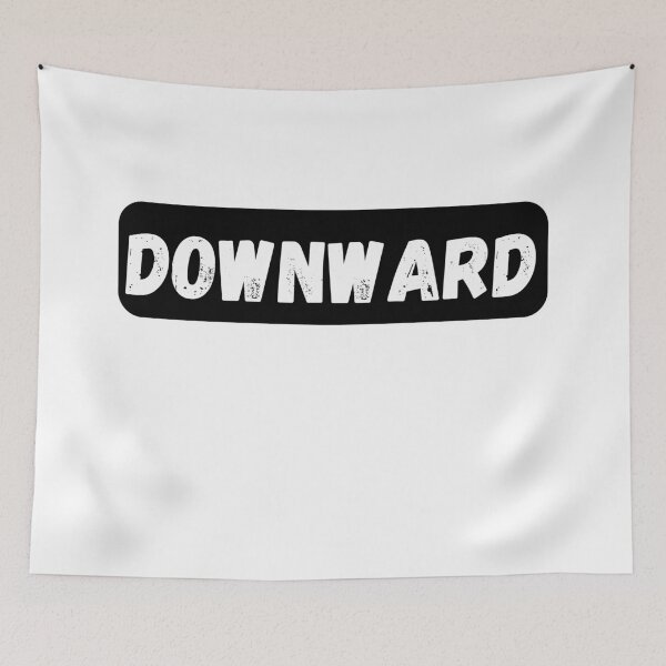 Item preview, Downward Dark Mood Typography Design designed and sold by variant designer.