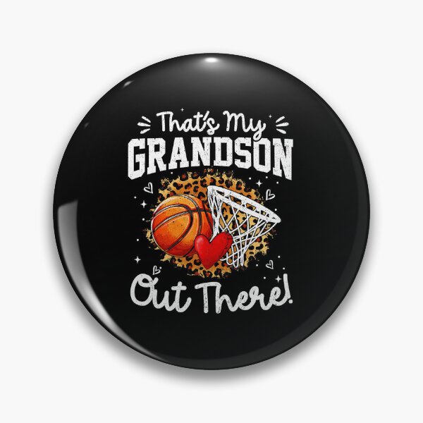 Item preview, Proud Basketball Grandma Moment with Hoop and Game Day Spirit designed and sold by allistermariam.