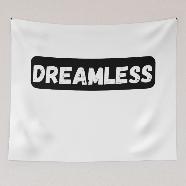 Item preview, Dreamless Dark Aesthetic Typography Design designed and sold by variant designer.