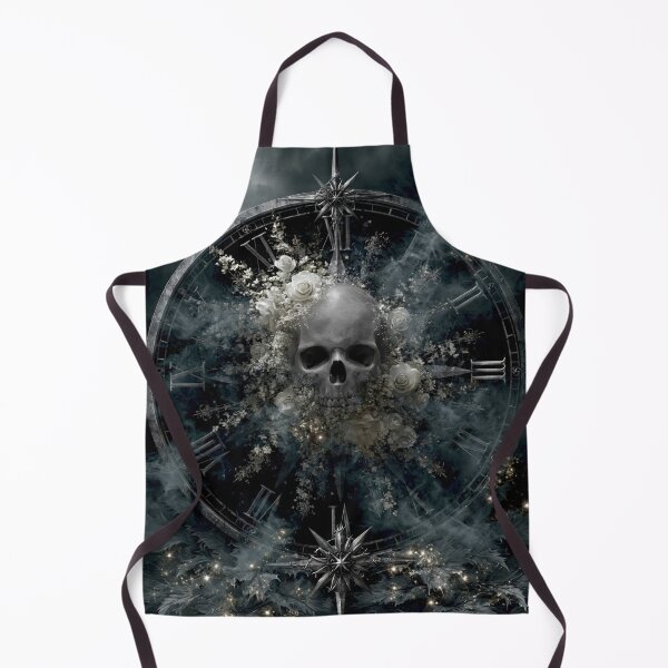 Item preview, Memento Mori Floral Skull designed and sold by DutteArt.