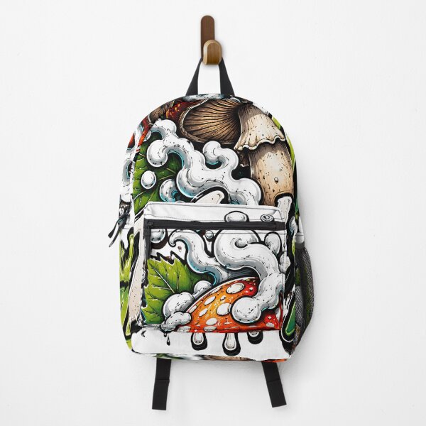 Item preview, Wild Nature - Psychedelic Mushroom Graffiti Art designed and sold by M.Store.