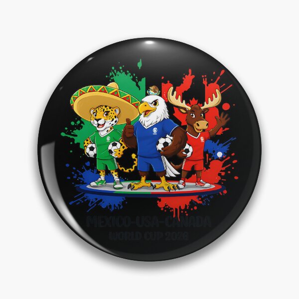 Item preview, Mexico-Usa-Canada World Cup 2026 Football Soccer Host Nations Fan designed and sold by BalthQIK.