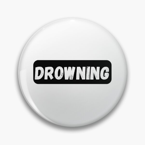 Item preview, Drowning Emotional Typography Design designed and sold by variant designer.