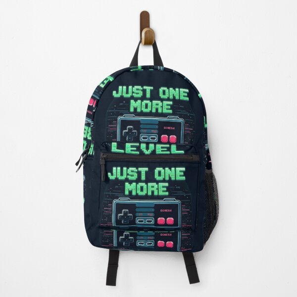 Item preview, JUST ONE MORE LEVEL – Retro Gamer Neon Controller T-shirts designed and sold by Mahe Jabeen.