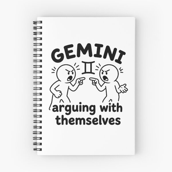 Item preview, Gemini Arguing With Themselves Funny designed and sold by MonkiFlipp.