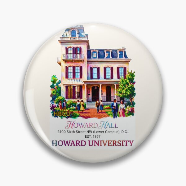 Item preview, Historic Howard Hall Academic Impressionist Art designed and sold by EvergreenPark - Tee Studio.