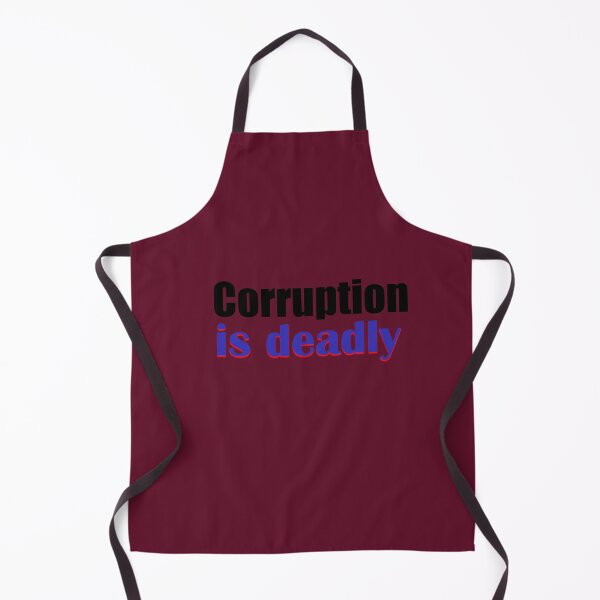 Item preview, Corruption Is Deadly to Communities designed and sold by annenambiro.
