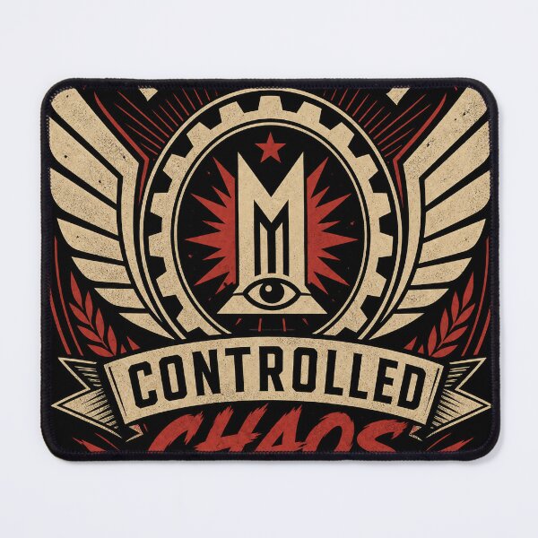 Item preview, Ministry of Controlled Chaos | Retro Bureaucratic Humor designed and sold by Jandedan.