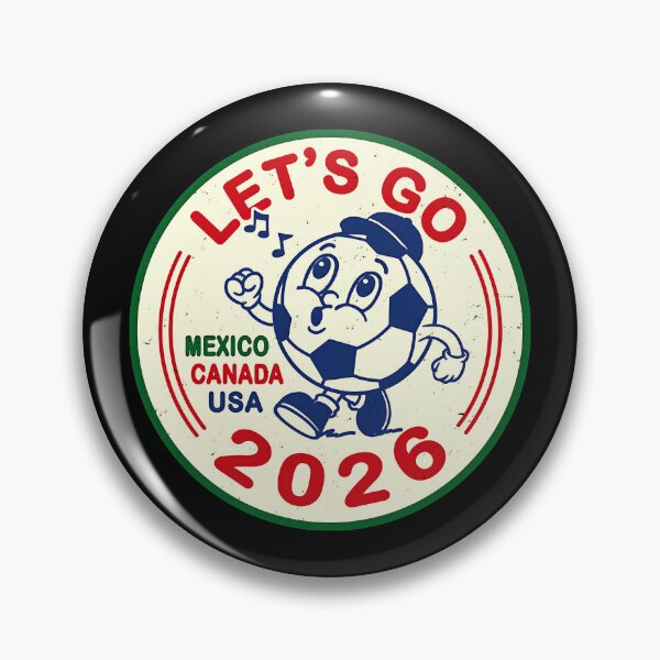 Item preview, Let's Go Mexico Canada Usa 2026 World Cup Soccer Fan designed and sold by BalthQIK.