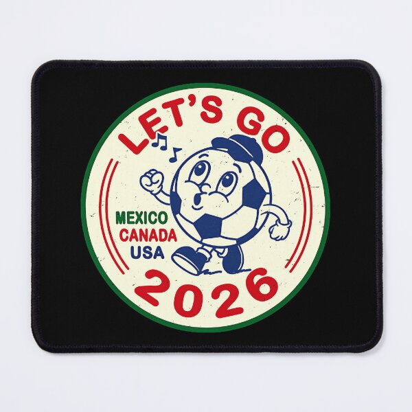 Item preview, Let's Go Mexico Canada Usa 2026 World Cup Soccer Fan designed and sold by BalthQIK.