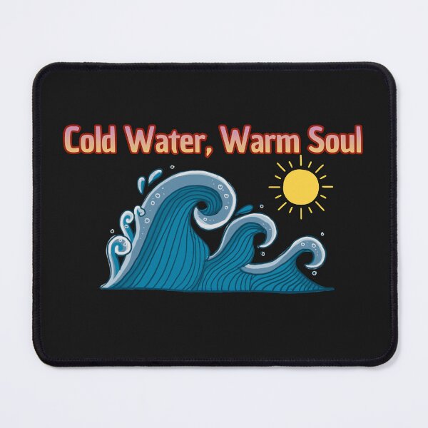Item preview, Cold Water Warm Soul Ocean Waves Retro Vintry Off designed and sold by VintryOff.