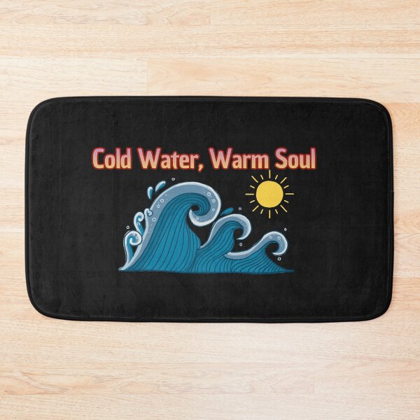 Item preview, Cold Water Warm Soul Ocean Waves Retro Vintry Off designed and sold by VintryOff.