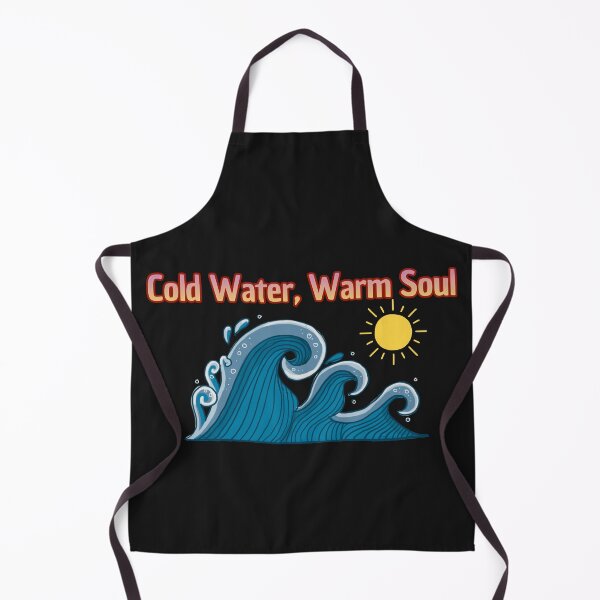 Item preview, Cold Water Warm Soul Ocean Waves Retro Vintry Off designed and sold by VintryOff.