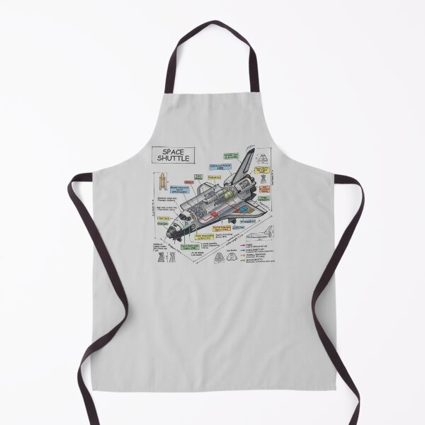 Item preview, Space Shuttle - Cross-section Isometric Drawing designed and sold by Rhu Creations.