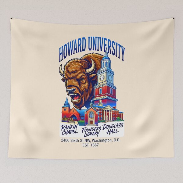 Item preview, Bison Pride Academic Heritage Landmark Mural designed and sold by EvergreenPark - Tee Studio.
