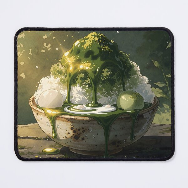 Item preview, Matcha Bingsu Shaved Ice Mountain designed and sold by theloomvale.