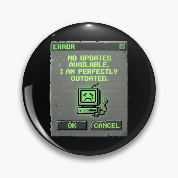 Item preview, Perfectly Outdated Retro Computer Error Message designed and sold by SplashTastic.