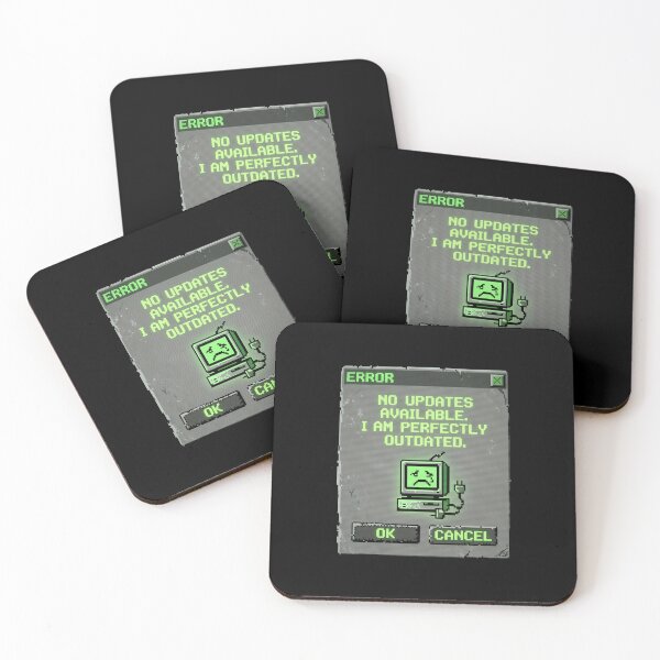 Item preview, Perfectly Outdated Retro Computer Error Message designed and sold by SplashTastic.