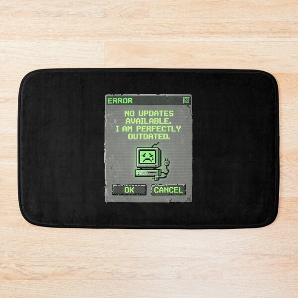 Item preview, Perfectly Outdated Retro Computer Error Message designed and sold by SplashTastic.