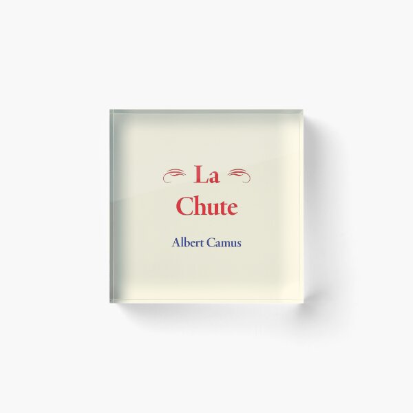 Item preview, Albert Camus, La Chute designed and sold by CharlottePlaceArt.