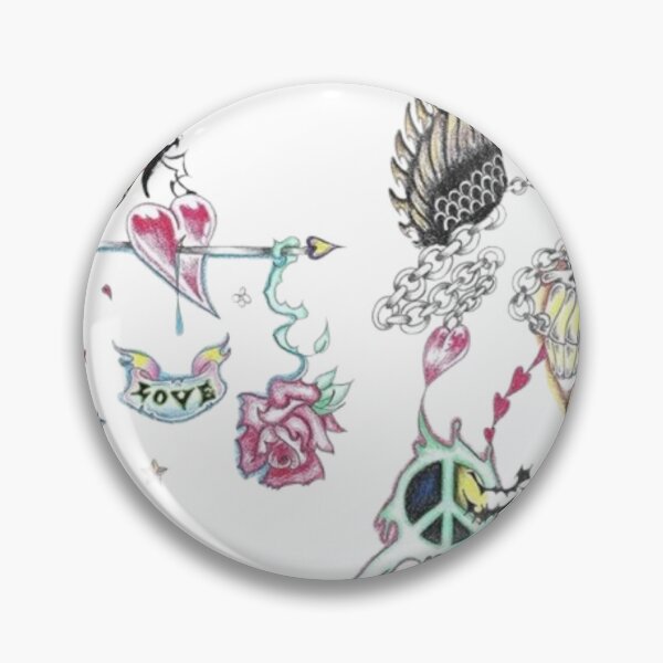 Item preview, tattoo stickers designed and sold by Lxavender.