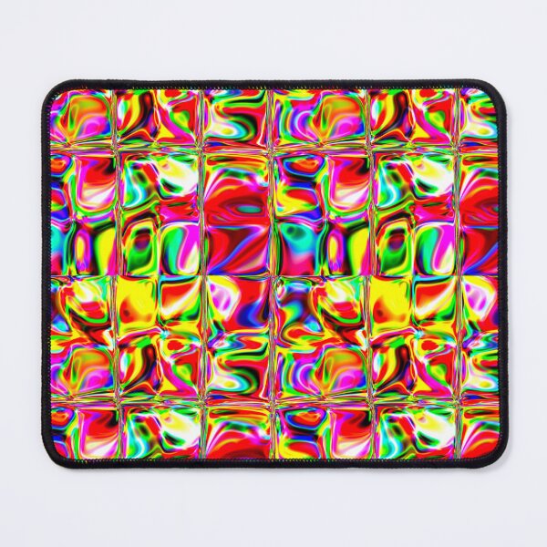 Item preview, Bright multicolored fluid art texture block tile seamless pattern. designed and sold by AjjimaJKM.