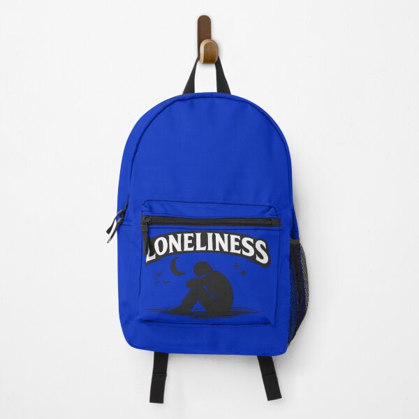 Item preview, Loneliness Under the Moon | Minimalist Sad Aesthetic T-Shirt Design designed and sold by hdraHdra.