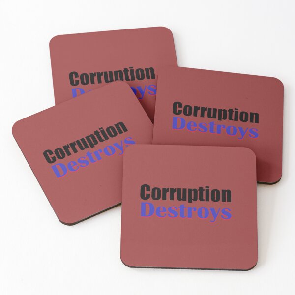 Item preview, United Against Corruption  designed and sold by annenambiro.