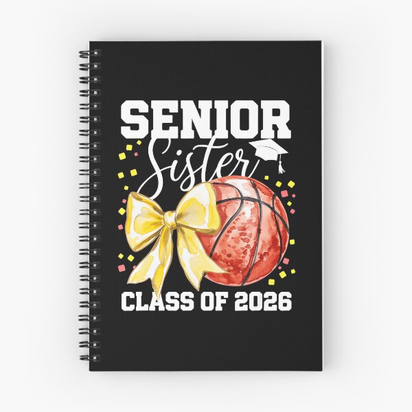 Item preview, Senior Sister Class of 2026 Basketball Graduation Bow designed and sold by allistermariam.