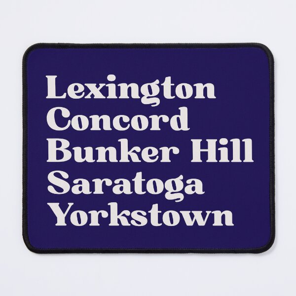 Item preview, America 250, Revolutionary War, Lexington, Concord, Bunker Hill, Saratoga, Yorkstown designed and sold by AmyAndCasey.