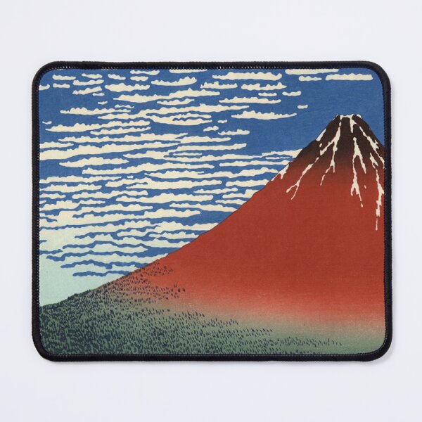 Item preview, Red Fuji Mt Fuji Gaifu Kaisei Hokusai Ukiyo-e Art designed and sold by vekotpu.