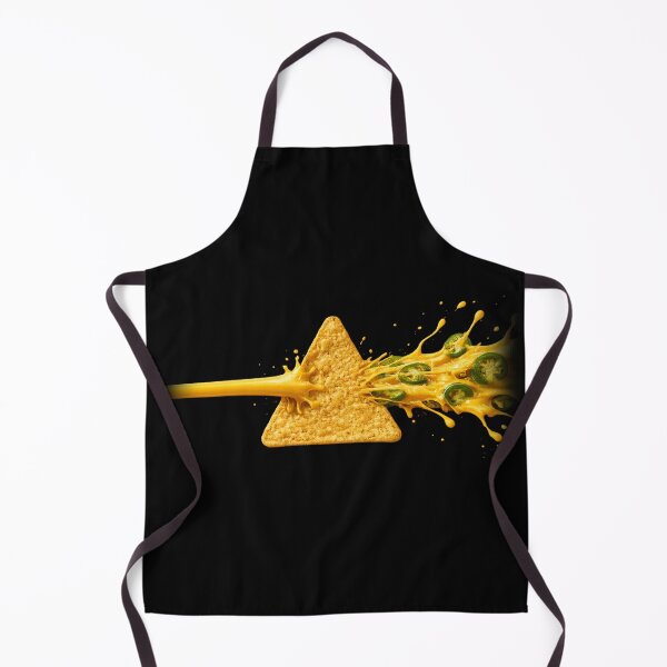 Item preview, The Dark Side of the Nacho | Cheese Prism Inspired Food Art designed and sold by Lifer Art and Design.
