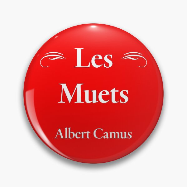 Item preview, Albert Camus, Les Muets designed and sold by CharlottePlaceArt.