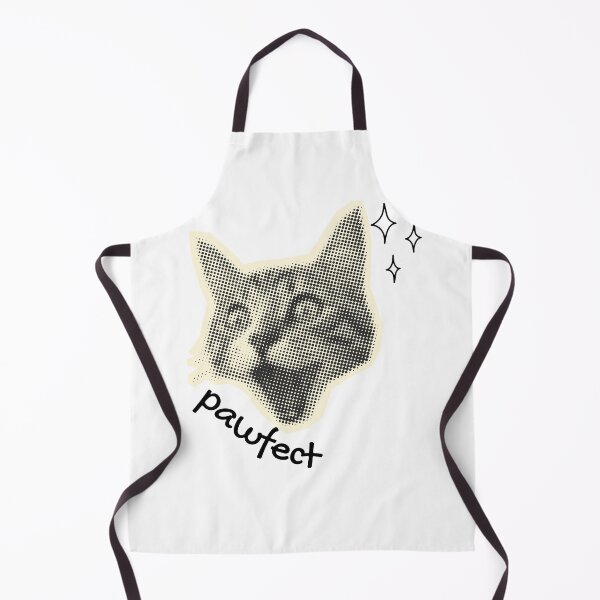 Item preview, Pawfect Cute Cat Pun Retro Halftone Design designed and sold by shopfindingbeni.
