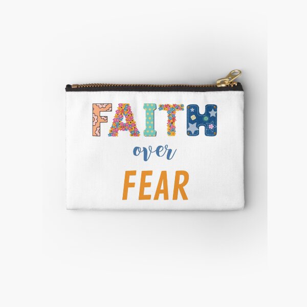 Item preview, Faith over Fear – Faith stronger than fear motif designed and sold by PureHopeStudio.