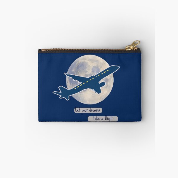 Item preview, Let Your Dreams Take Flight - Airplane Moon Art designed and sold by SeJaa.