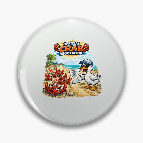 Item preview, Crab Negotiatior designed and sold by stikrusak.