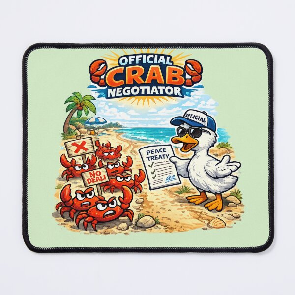 Item preview, Crab Negotiatior designed and sold by stikrusak.