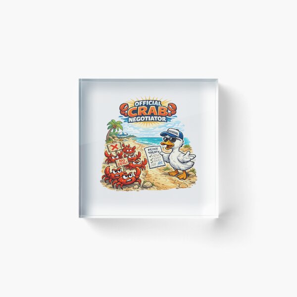 Item preview, Crab Negotiatior designed and sold by stikrusak.