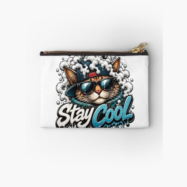 Item preview, Cool Graffiti Cat Wearing Sunglasses - "Stay Cool" Urban Art designed and sold by M.Store.