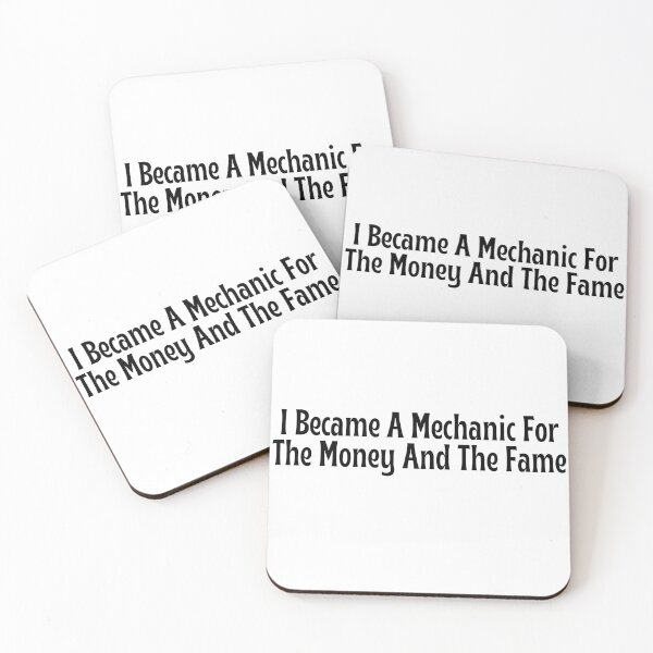 Item preview, Funny Mechanic Gift - I Became A Mechanic For The Money And The Fame T-Shirt designed and sold by OopsIDrewIt.