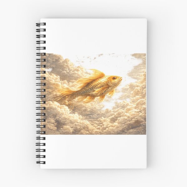 Artikelvorschau, Fisch schwimmt durch Wolken entworfen und verkauft von PeterPunkt.