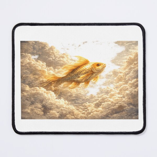 Item preview, Fish swims through clouds designed and sold by PeterPunkt.