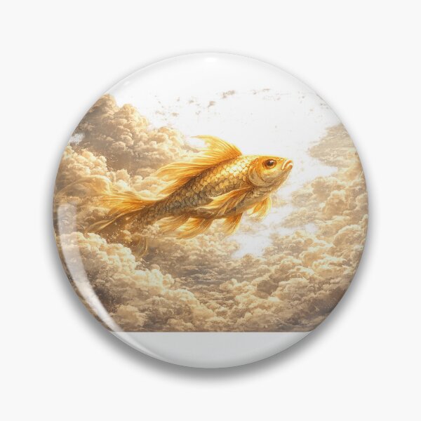 Item preview, Fish swims through clouds designed and sold by PeterPunkt.