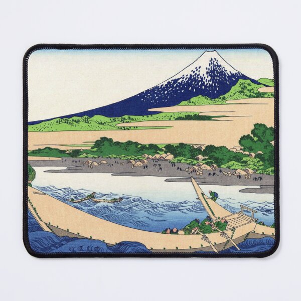 Item preview, Mt Fuji Waves and Boats Tago no Ura Hokusai Ukiyo-e Art designed and sold by vekotpu.